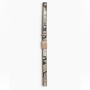 H&M Skinny Snakeskin Belt